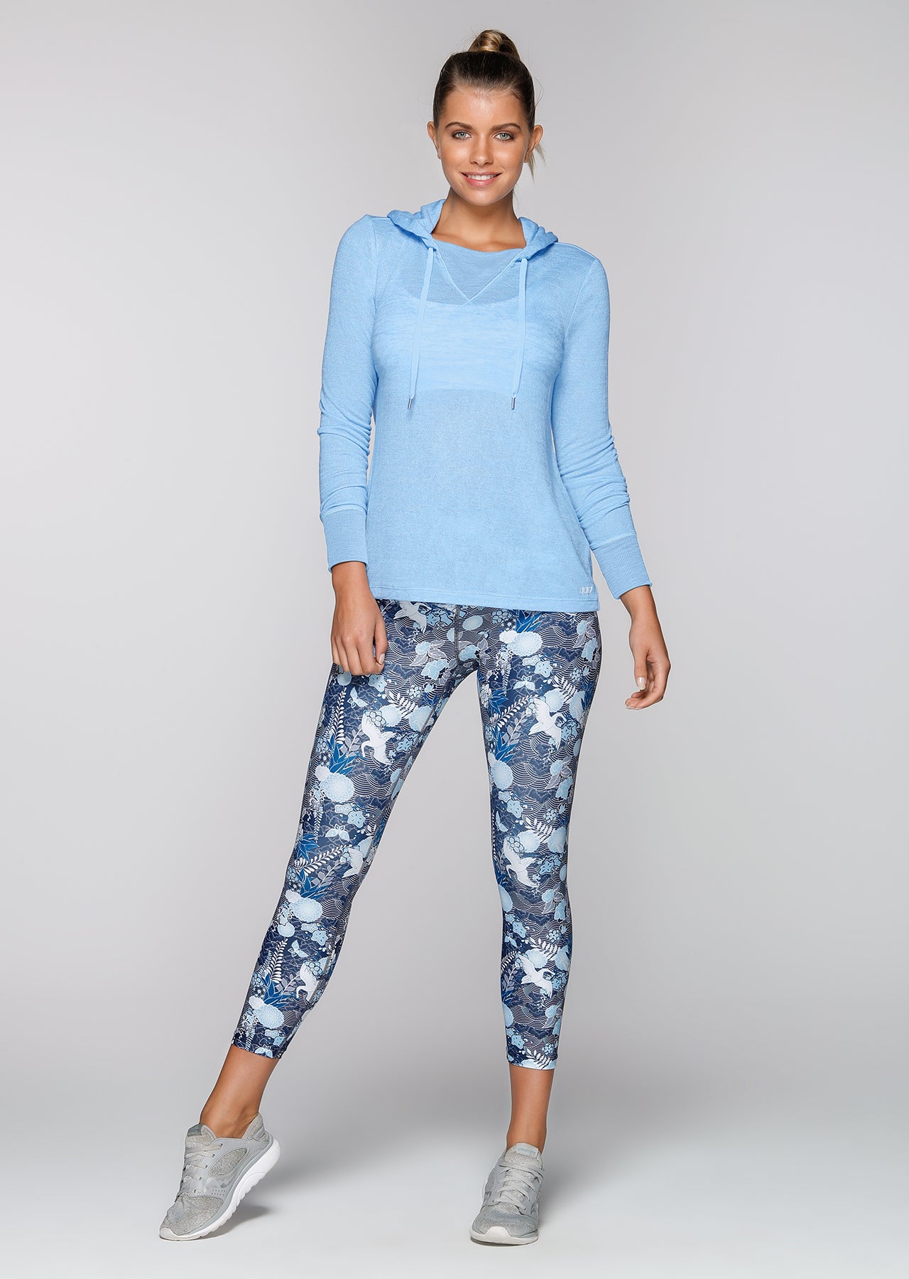 Lorna Jane Havanna L/Slv Top - Ice Blue