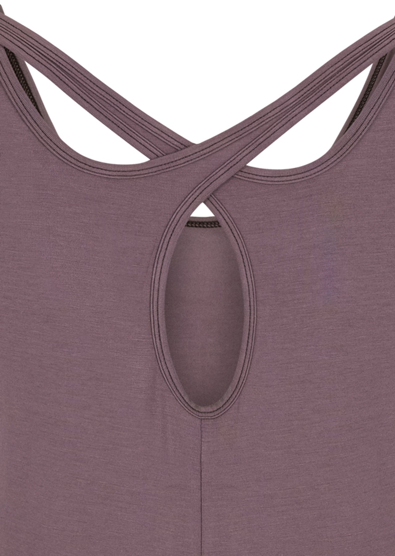 Lorna Jane Helix S/Slv Top - Dark Dusty Pink