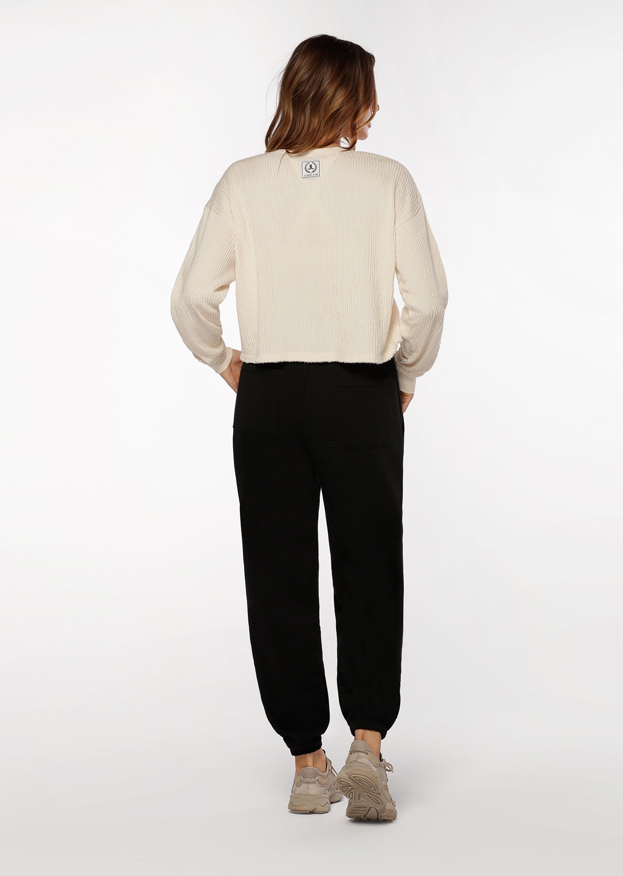 Lorna Jane Heritage Long Sleeve Top - Cream