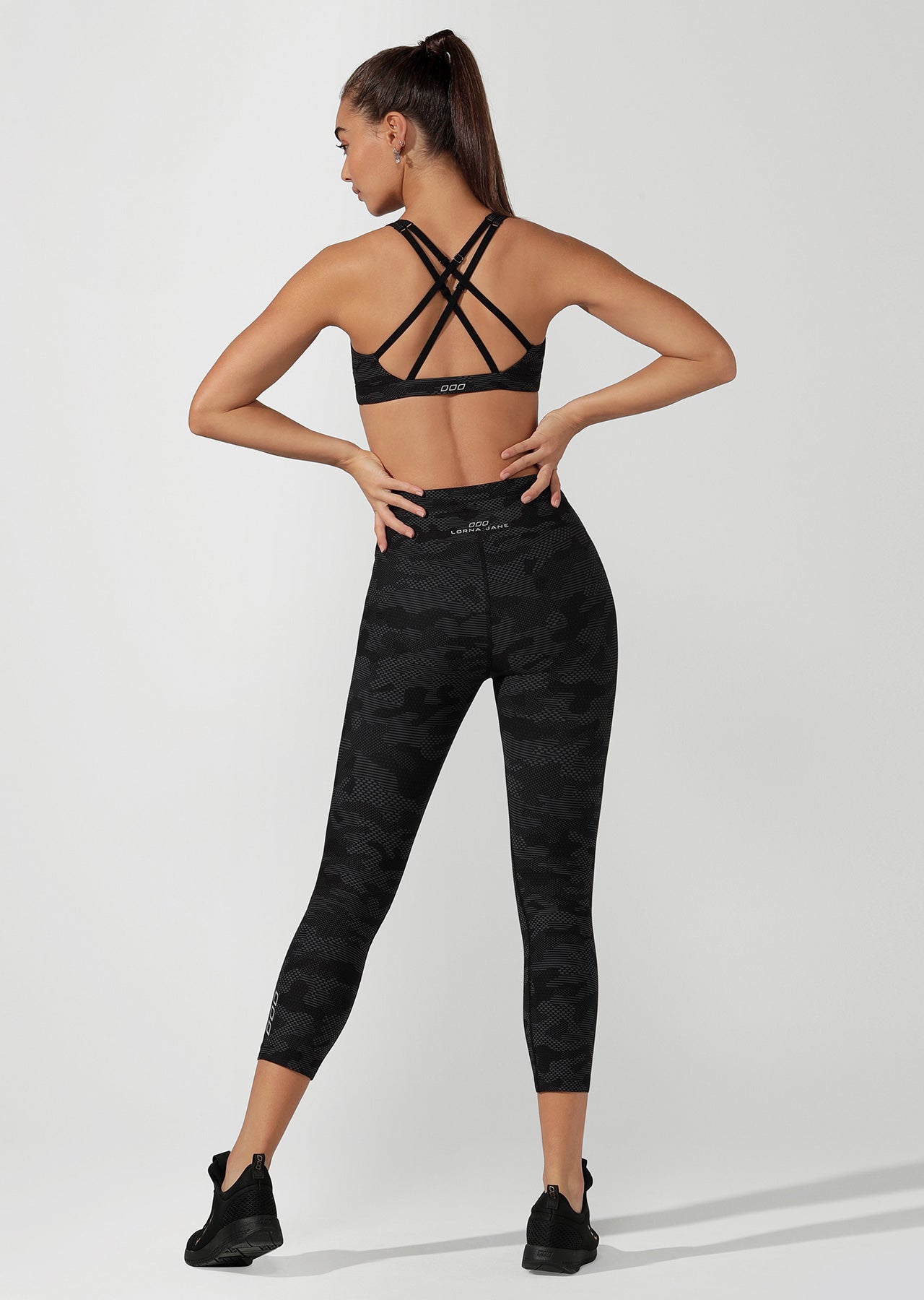 Lorna Jane High Impact 7/8 Tight - Camo