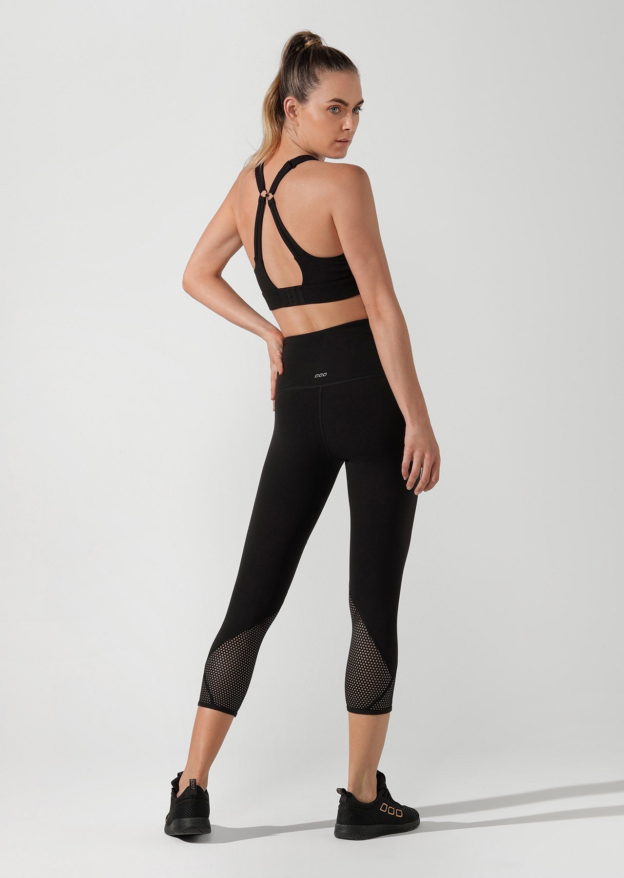 Lorna Jane High Impact Sports Bra - Black
