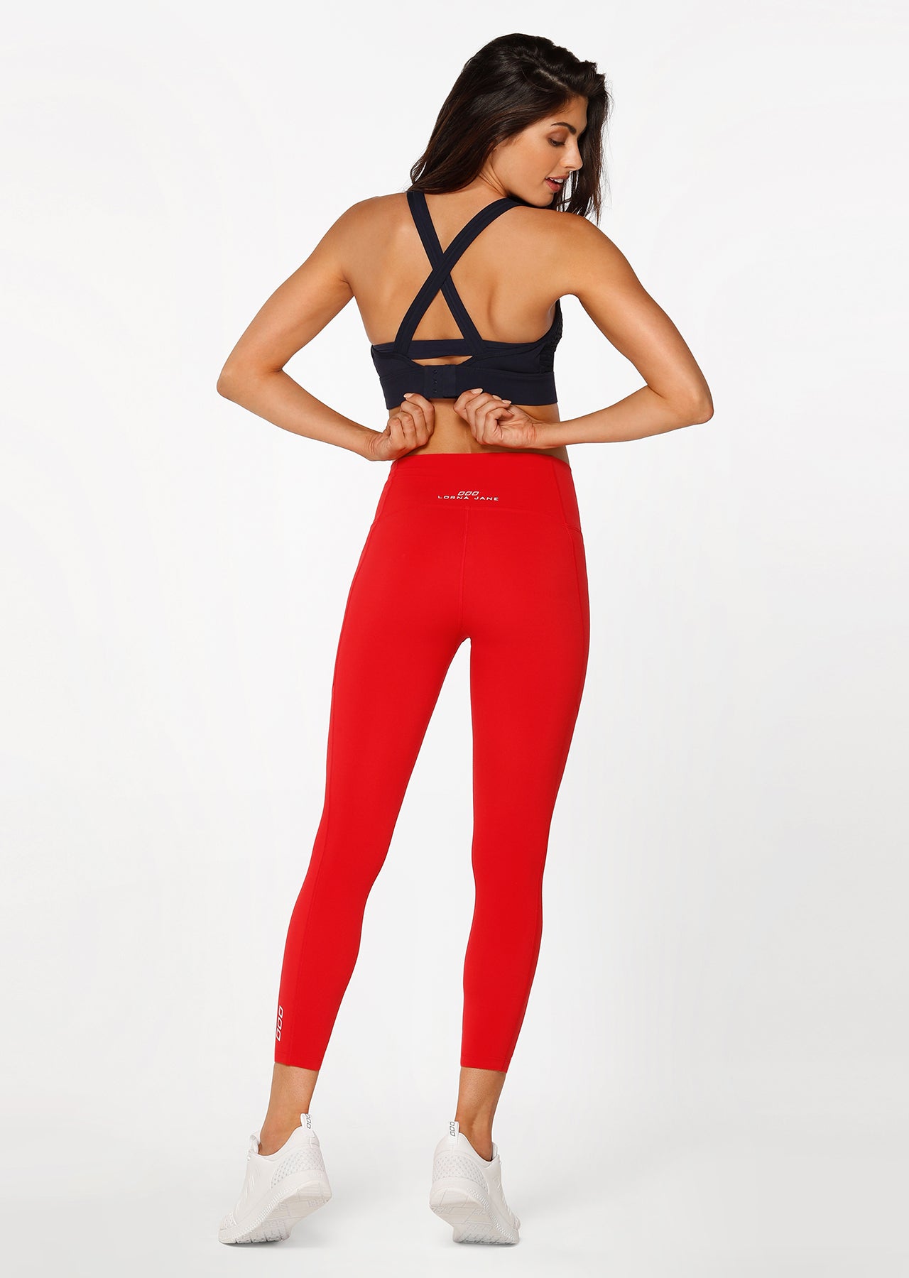 Lorna Jane High Impact Sports Bra - French Navy