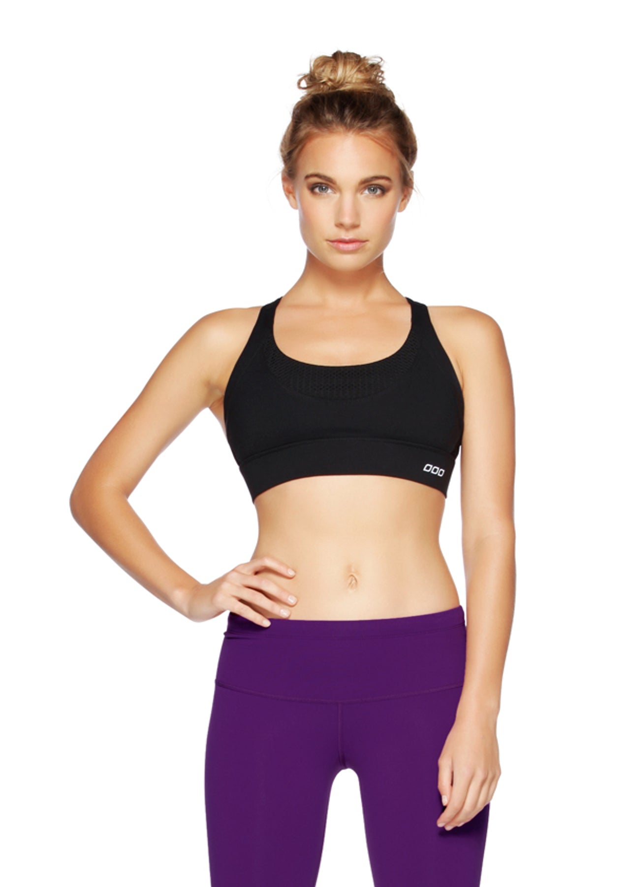 Lorna Jane High Intensity Sports Bra - Black