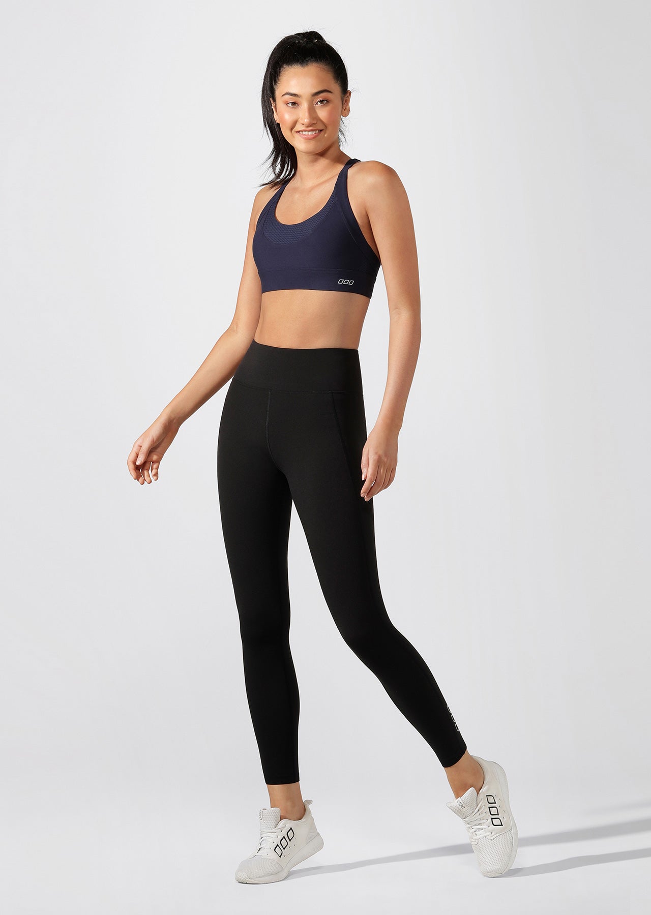 Lorna Jane High Intensity Sports Bra - French Navy