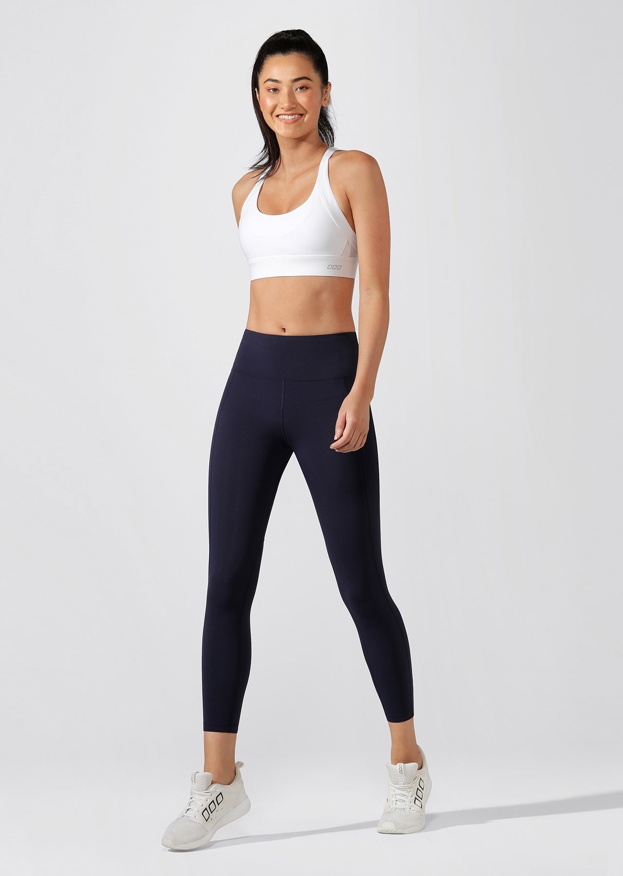 Lorna Jane High Intensity Sports Bra - White