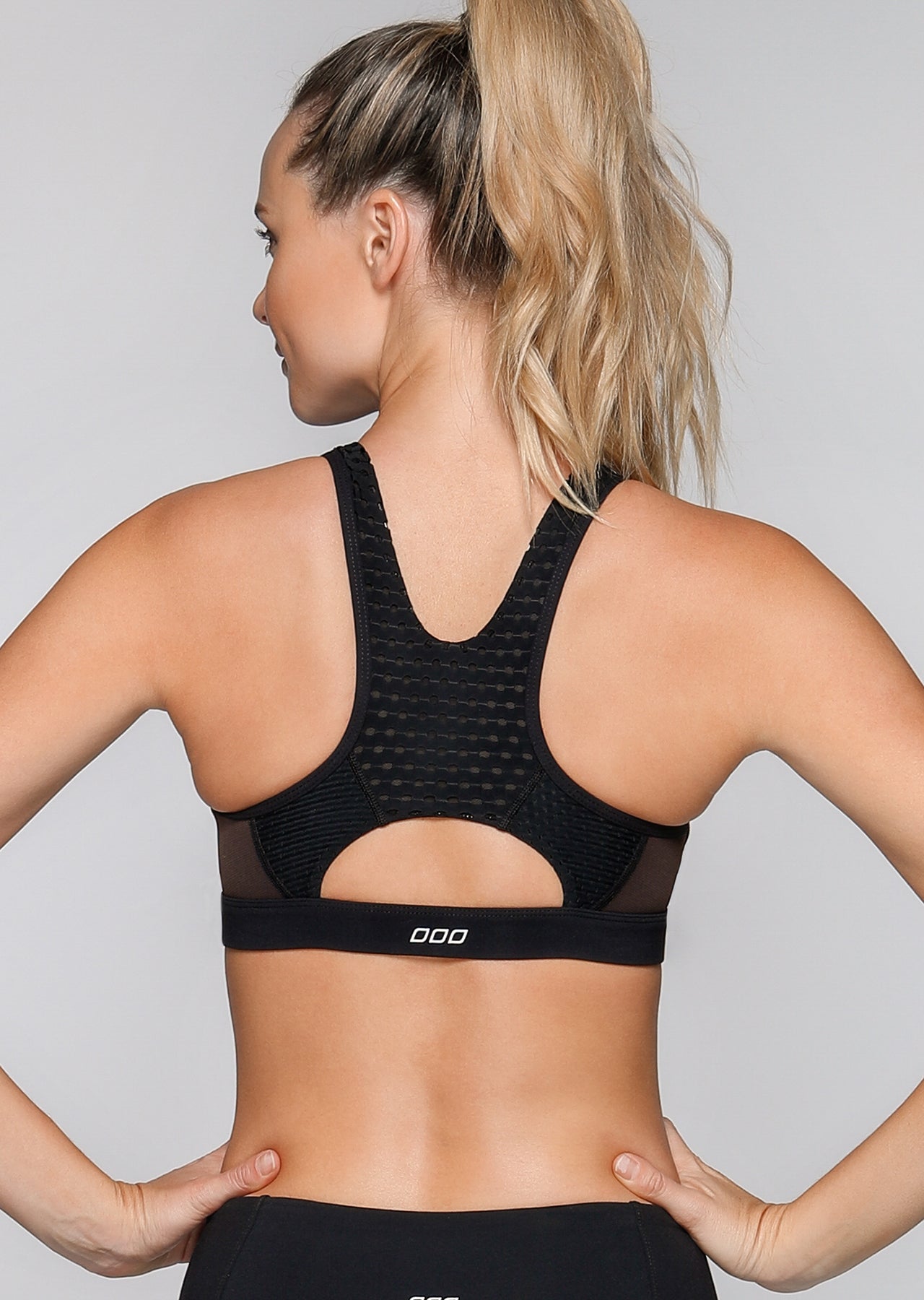 Lorna Jane High Speed Sports Bra - Black
