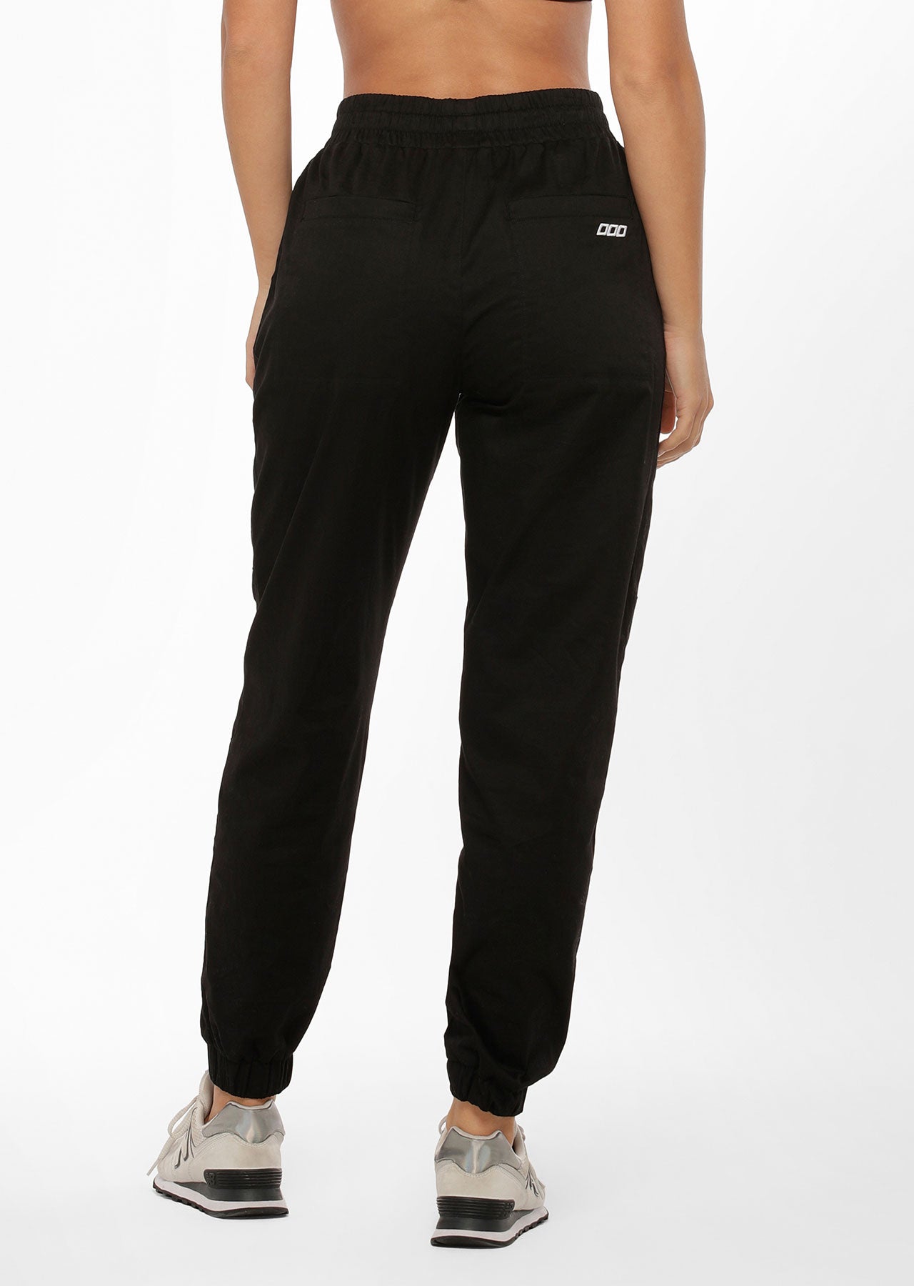 Lorna Jane High Waisted Flashy Full Length Pants - Black