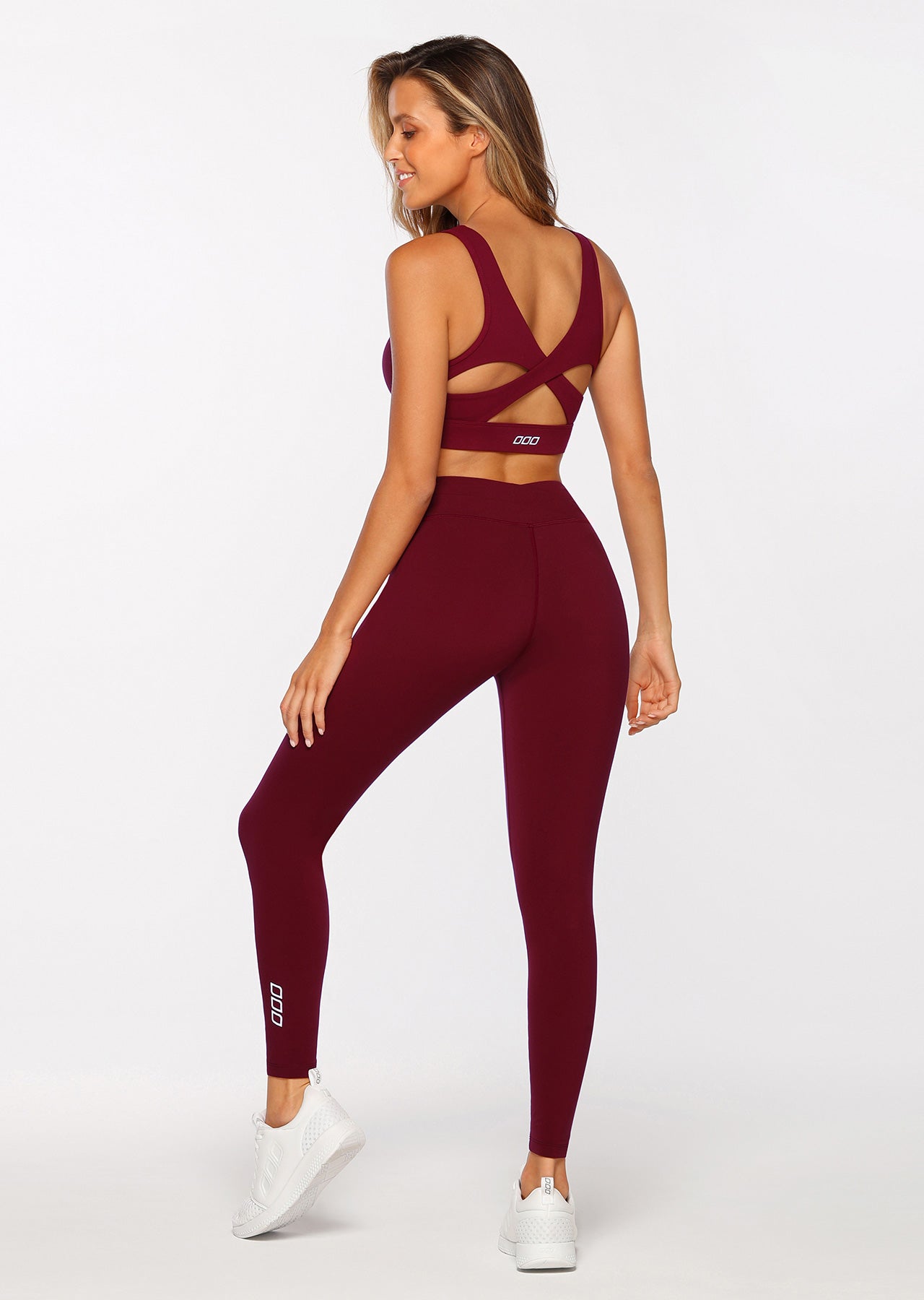 Lorna Jane High Waisted Full Length Tight - Sepia