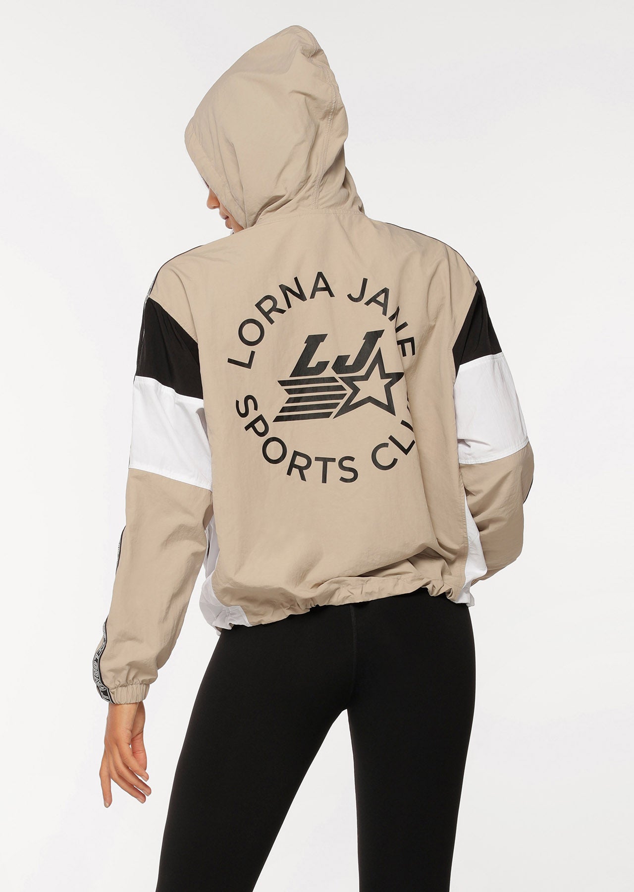 Lorna Jane Hoop Time Active Jacket - Off White