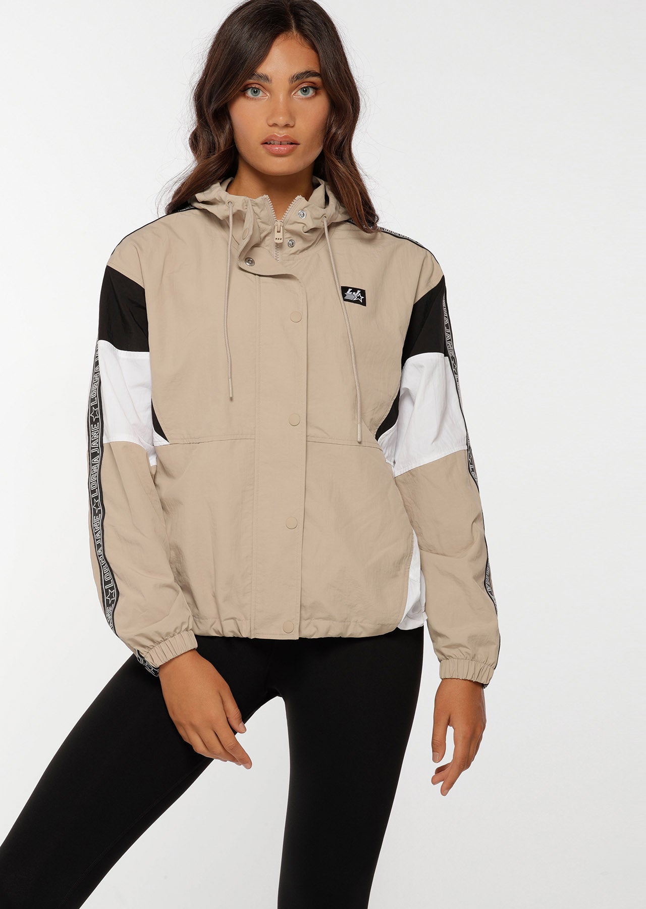 Lorna Jane Hoop Time Active Jacket - Off White