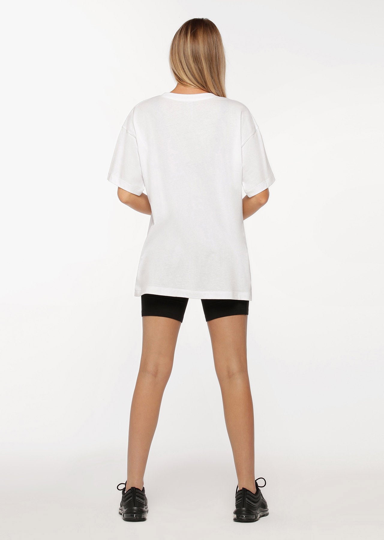 Lorna Jane Hoop Time Oversized Tee - White