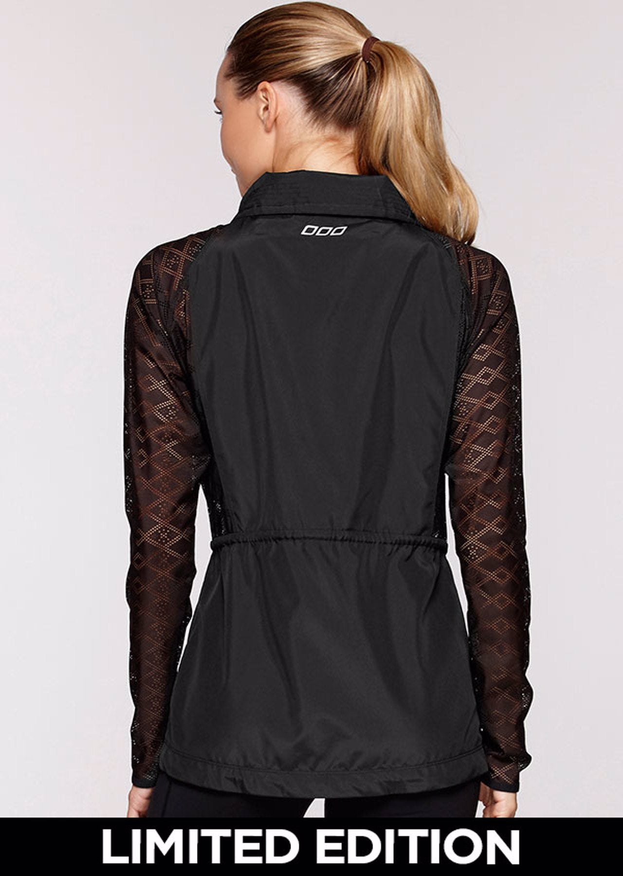 Lorna Jane Hybrid Active Jacket - Black