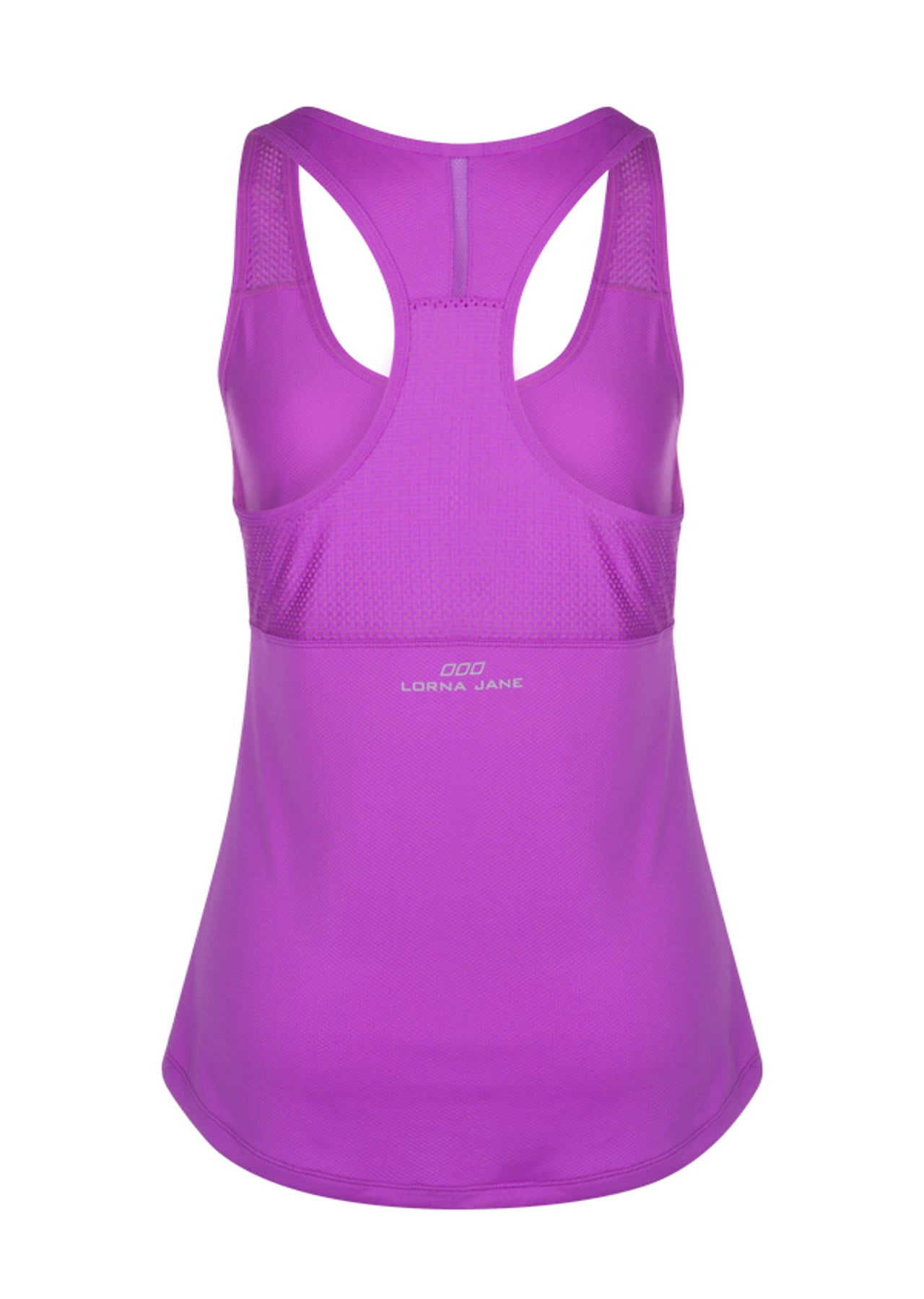 Lorna Jane Hype Excel Run Tank - Neon Fuchsia