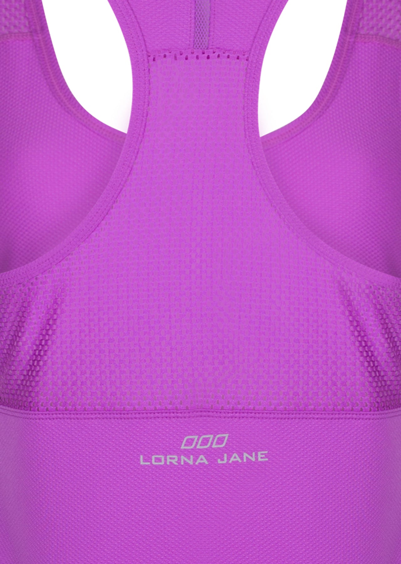 Lorna Jane Hype Excel Run Tank - Neon Fuchsia