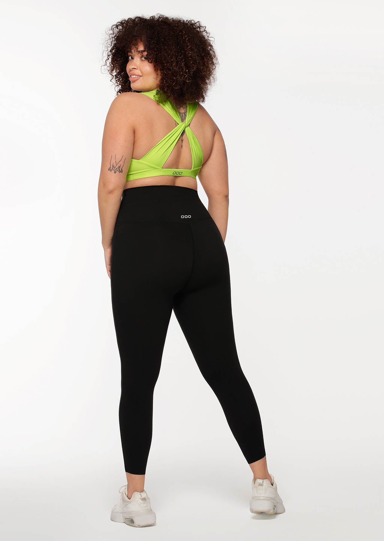 Lorna Jane Hype Sports Bra - Glow Green