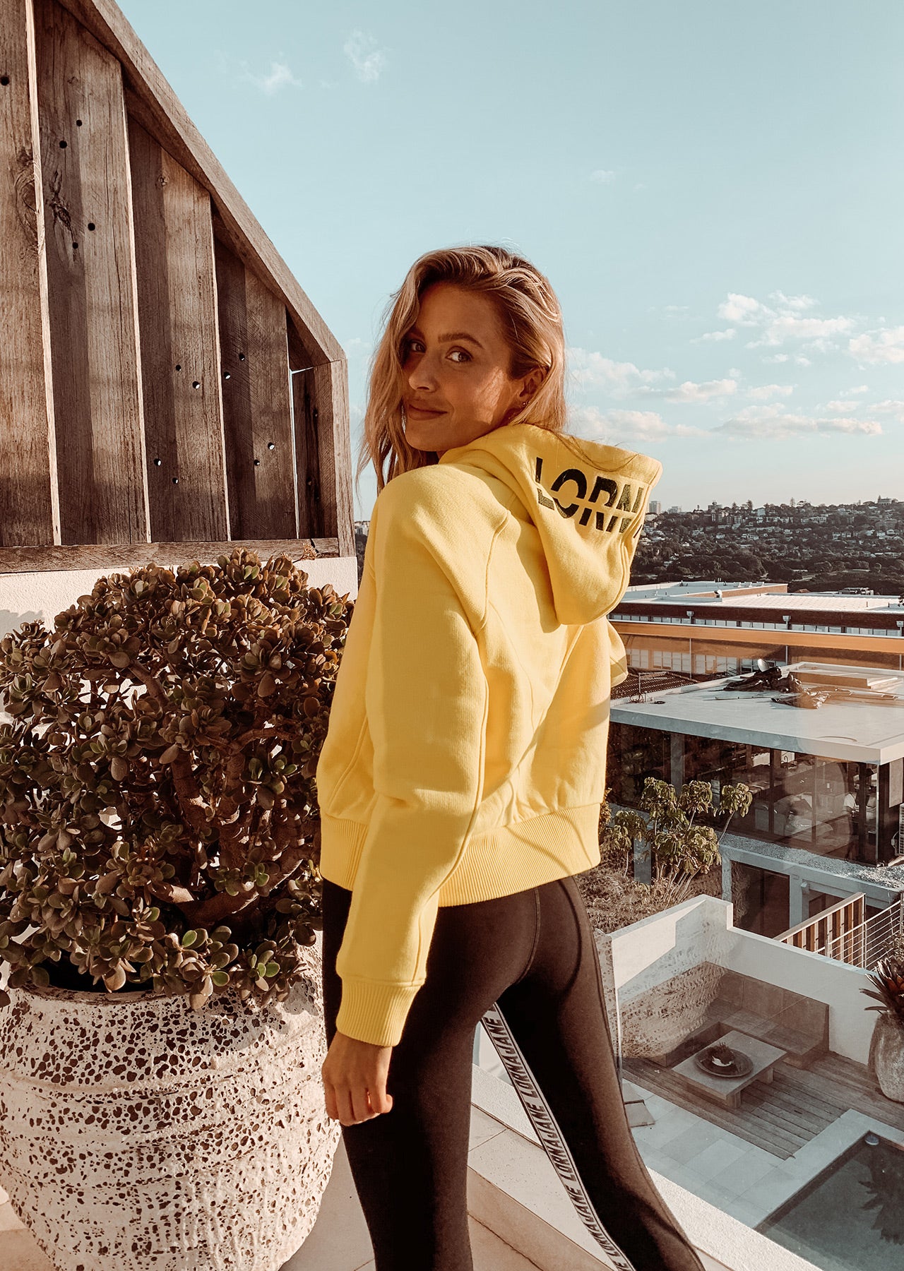 Lorna Jane Hyper Hoodie - Vital Yellow
