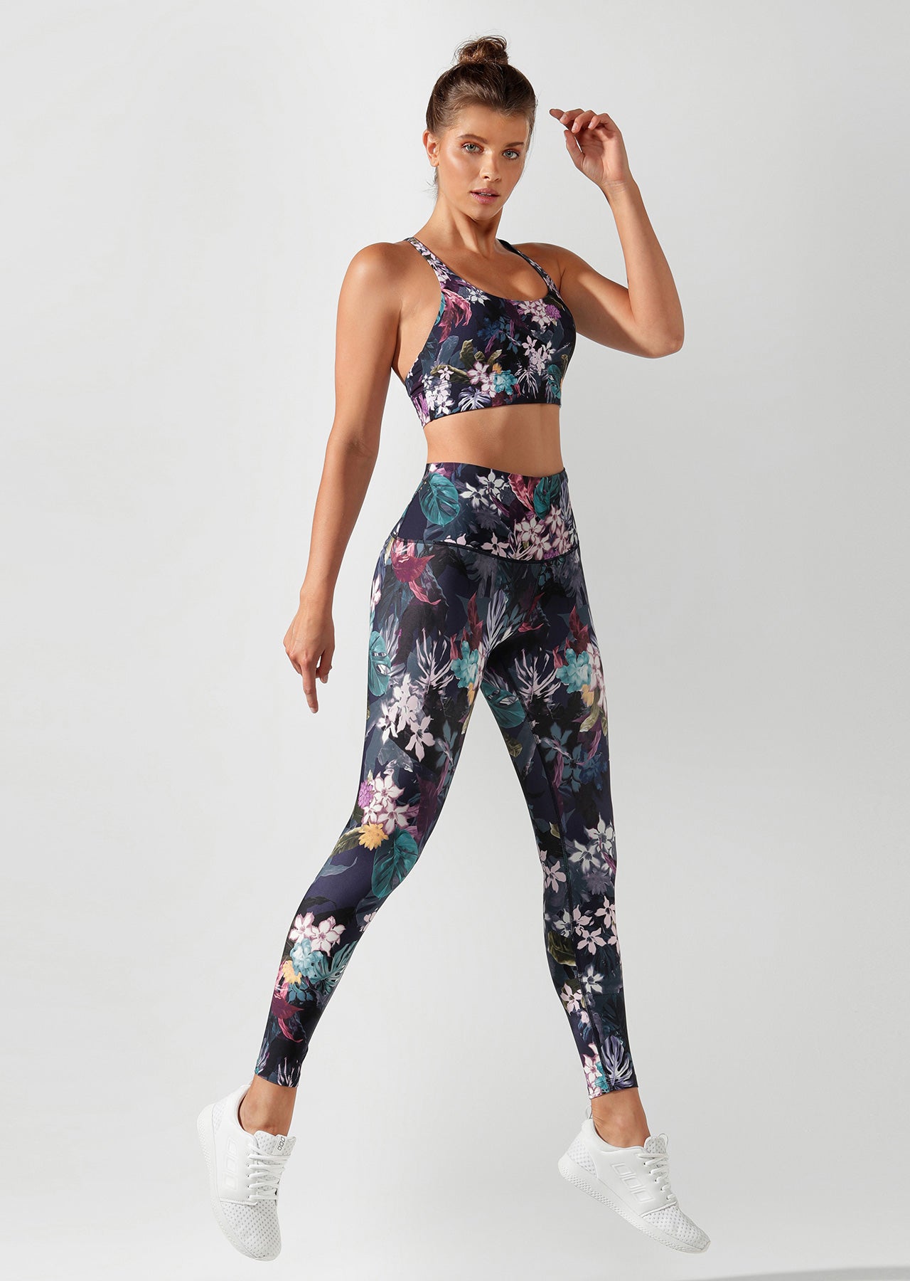 Lorna Jane Hyperbloom Sports Bra - Hyperbloom Print