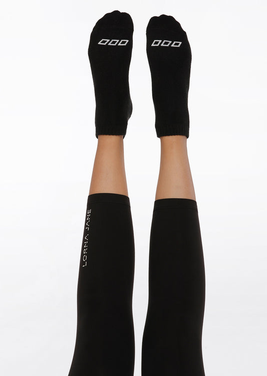 Lorna Jane Icon Pilates Grip Socks - Black