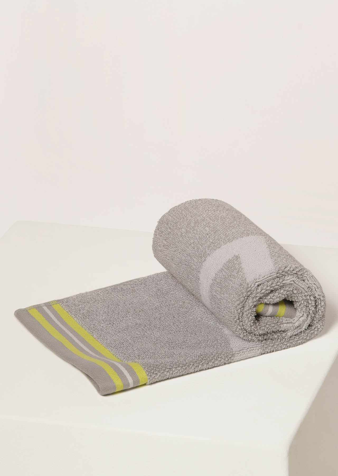Lorna Jane Icon Sweat Towel - Grey Marl / Citrus Pop