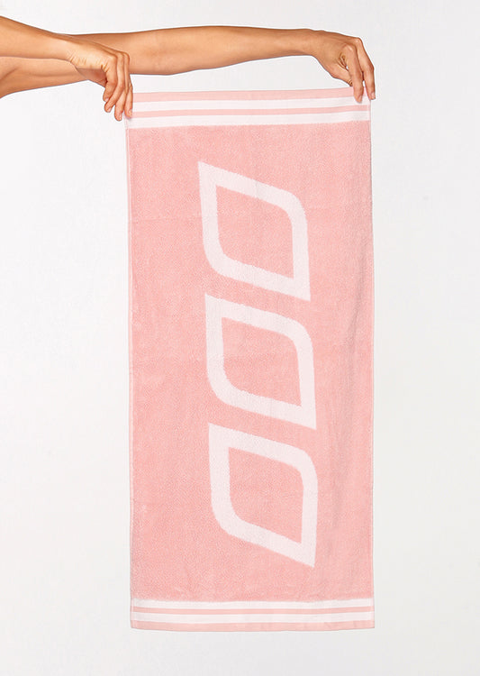 Lorna Jane Icon Sweat Towel - Whisper Pink