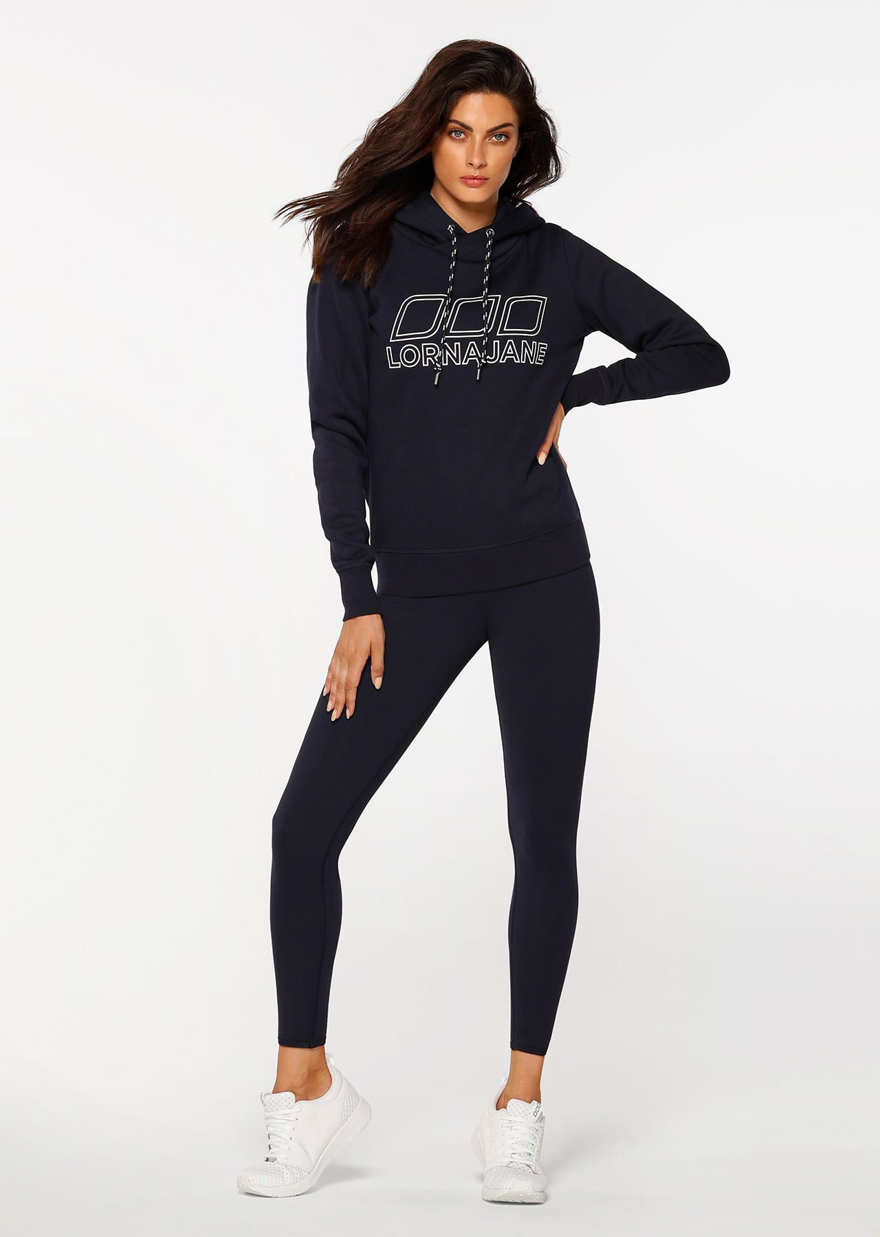 Lorna Jane Iconic Hoodie - French Navy