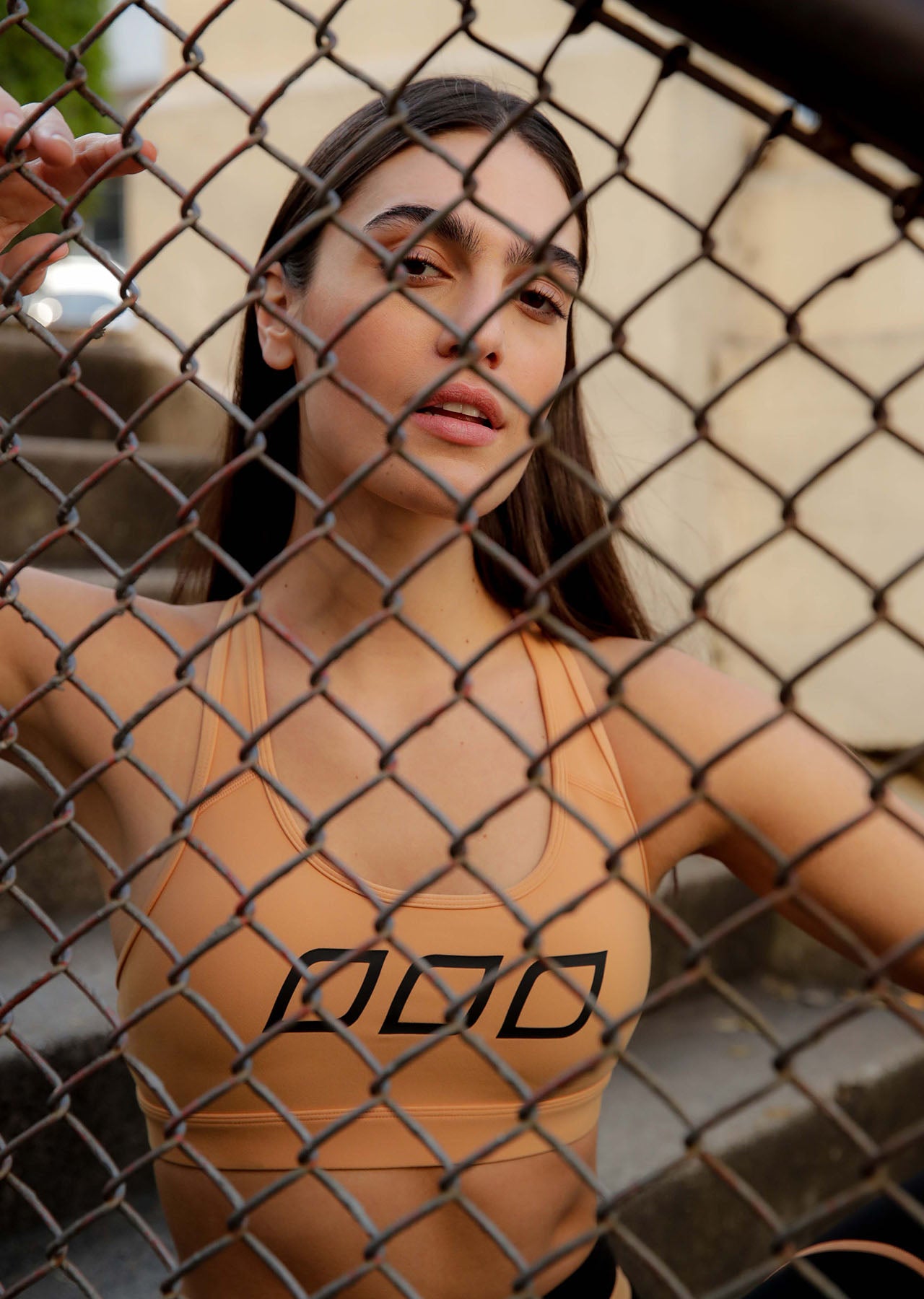 Lorna Jane Iconic Support Sports Bra - Toffee