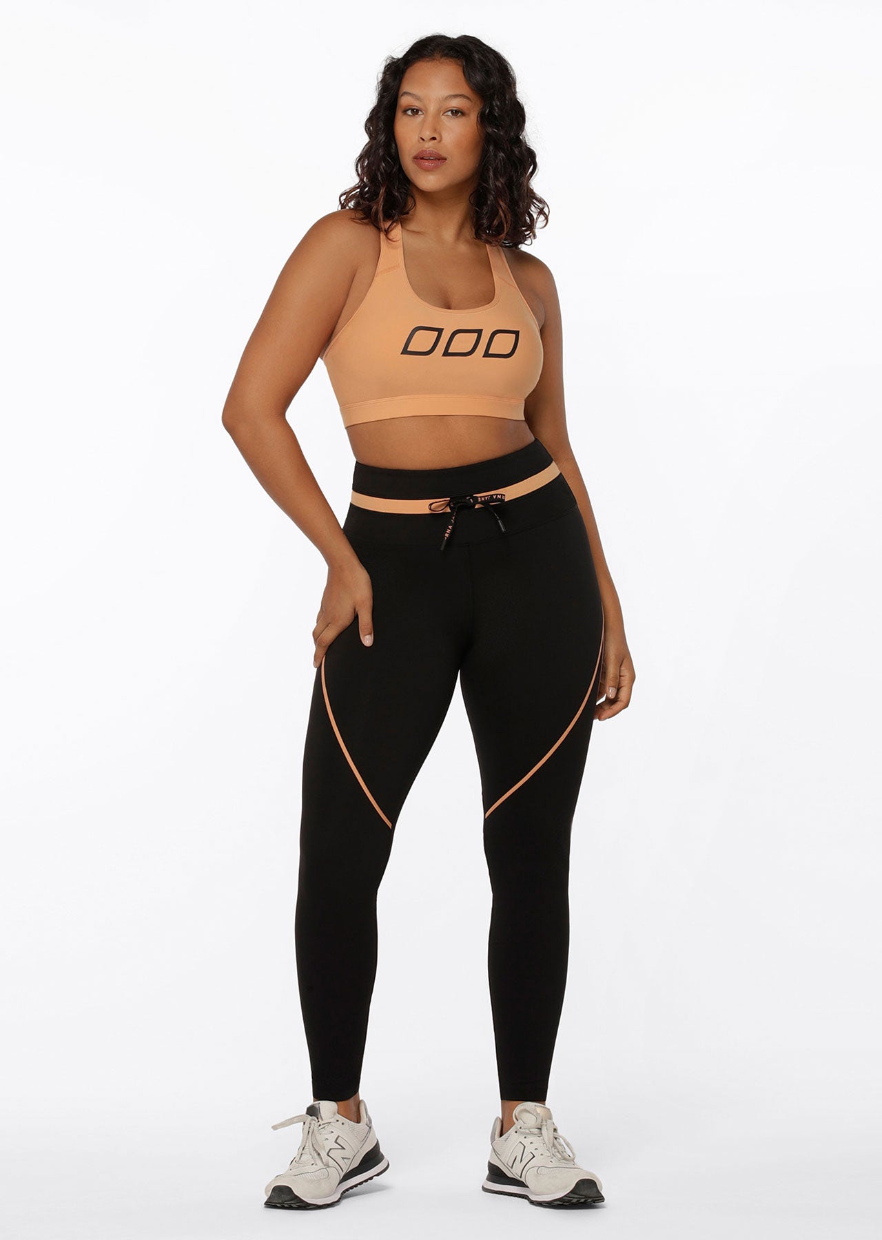 Lorna Jane Iconic Support Sports Bra - Toffee