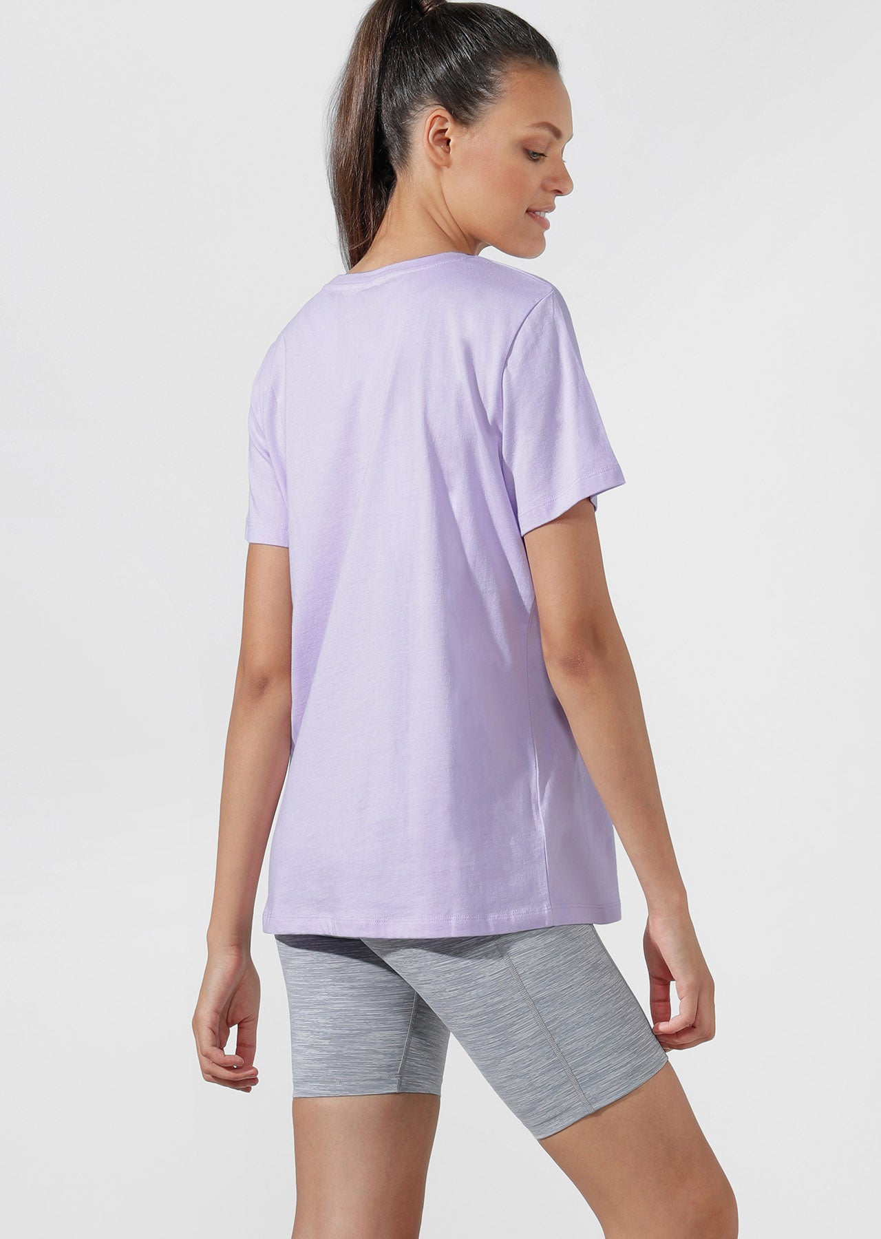 Lorna Jane Iconic Tee - Pale Violet