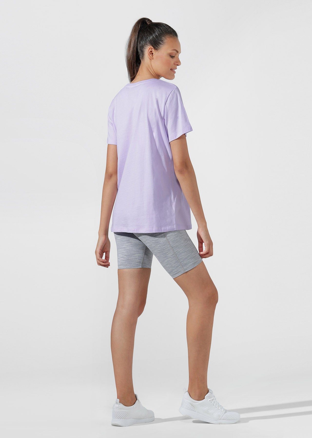 Lorna Jane Iconic Tee - Pale Violet