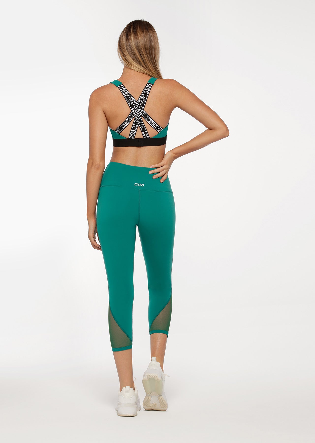 Lorna Jane Ideal Core 7/8 Leggings - Dark Jade