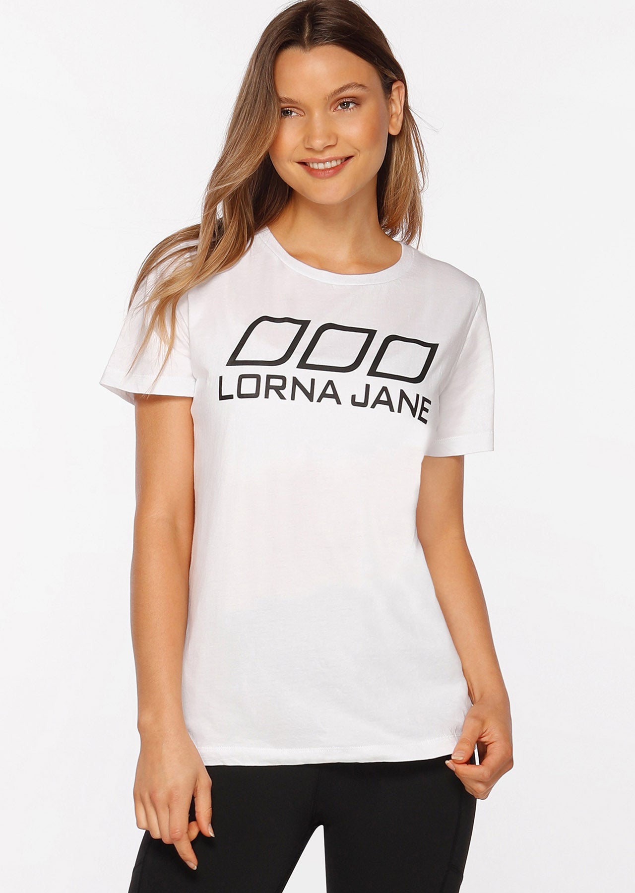 Lorna Jane LJ Essential Tee - White