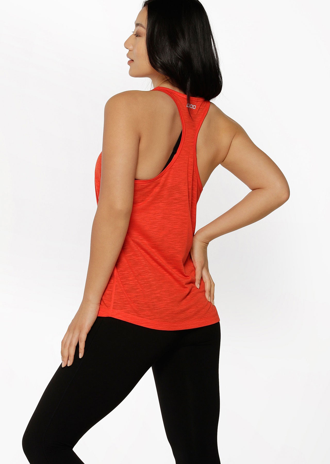 Lorna Jane Slouchy Gym Tank - Chilli