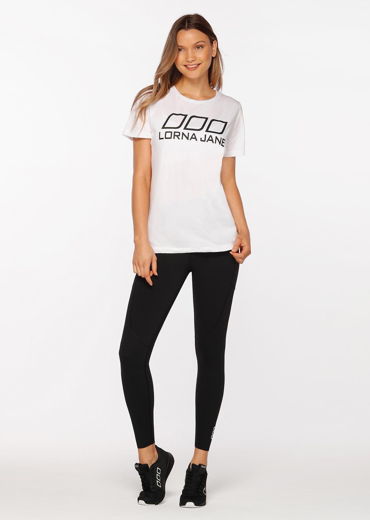 Lorna Jane LJ Essential Tee - White
