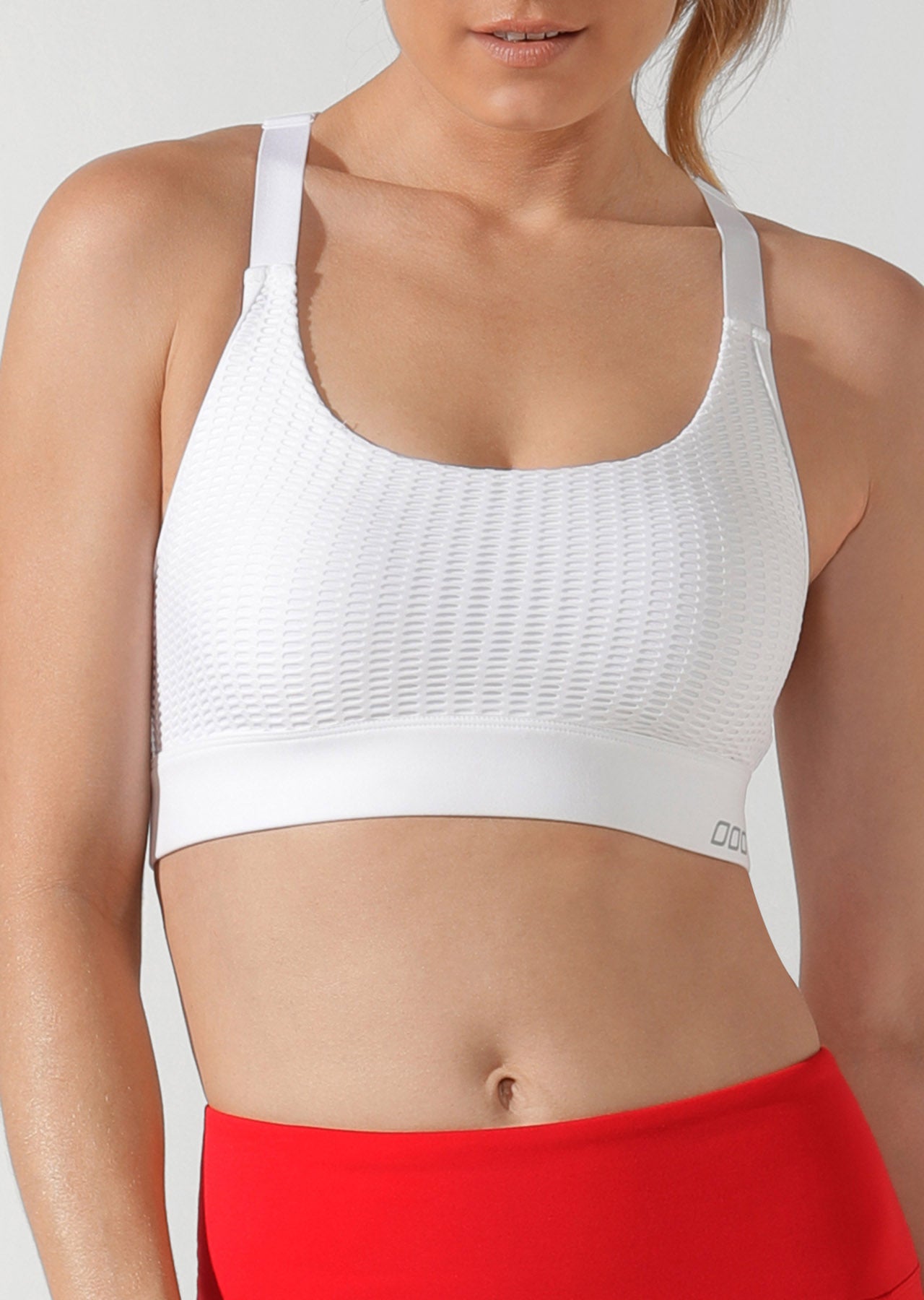 Lorna Jane Incline Sports Bra - White