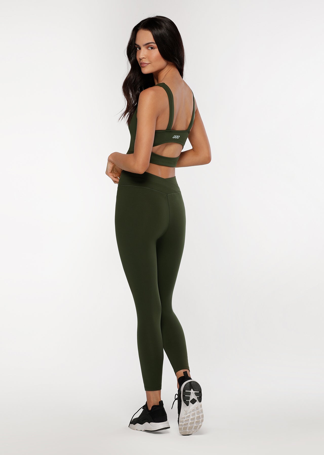 Lorna Jane Infinite Long Line Bra - Luxury Green
