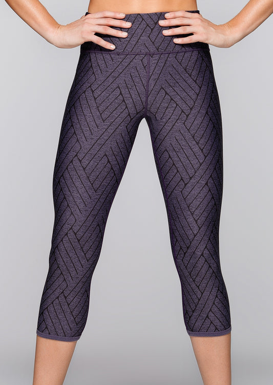 Lorna Jane Inka Reversible 7/8 Tight - Inka Print