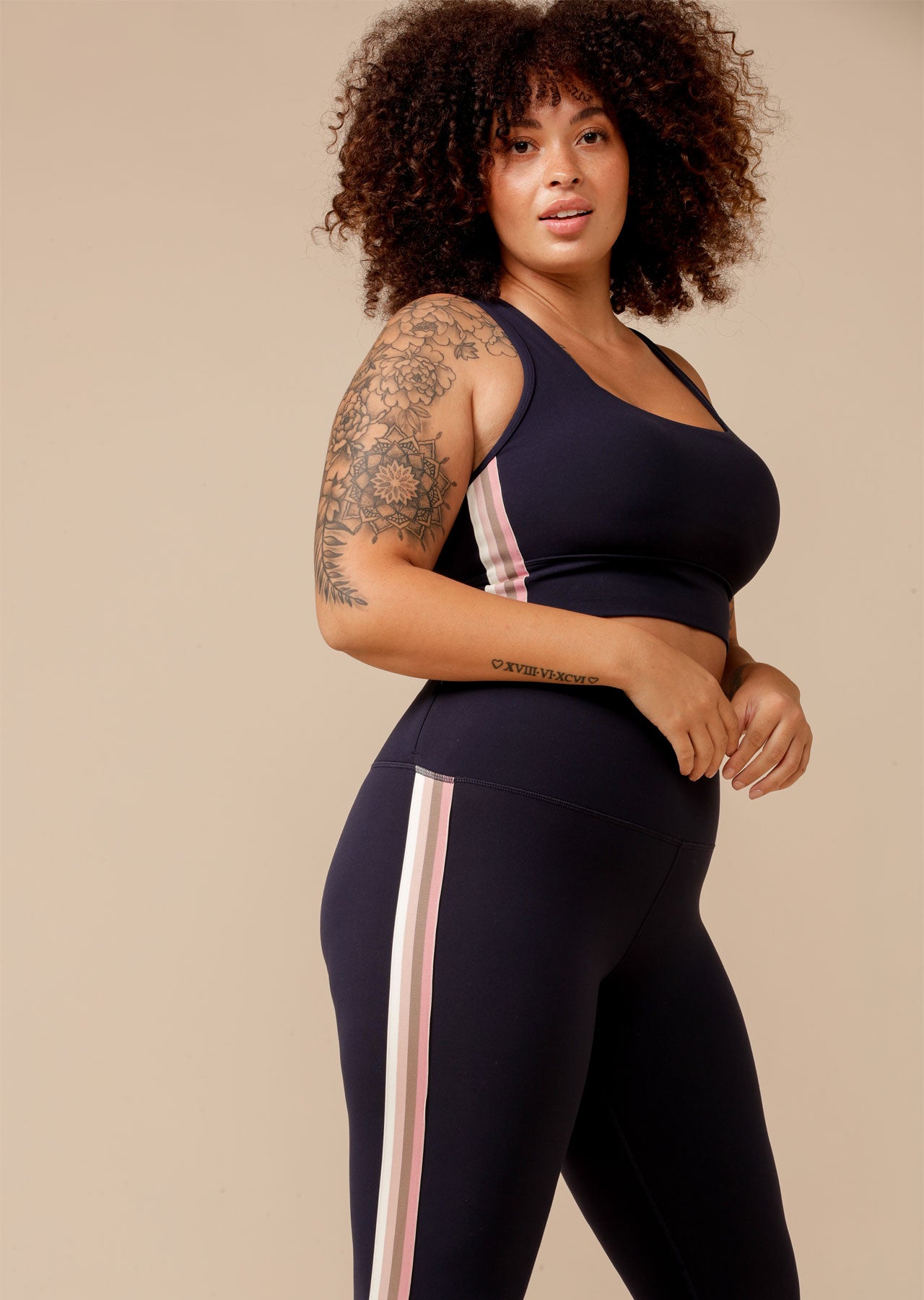 Lorna Jane Inspire Sports Bra - French Navy