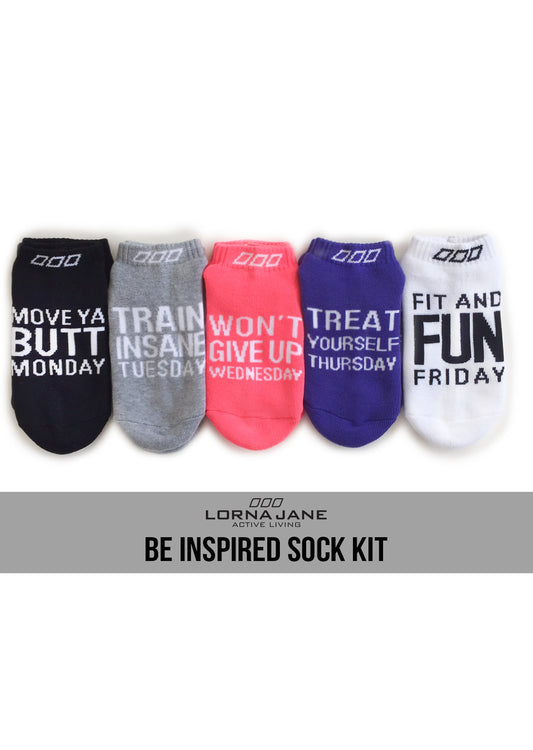 Lorna Jane Inspiring Days Sock Kit - Multi