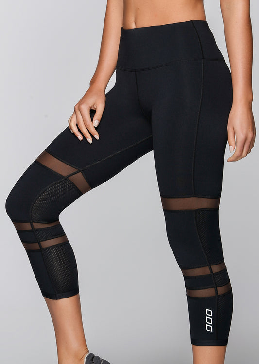 Lorna Jane Interchange Core 7/8 Tight - Black