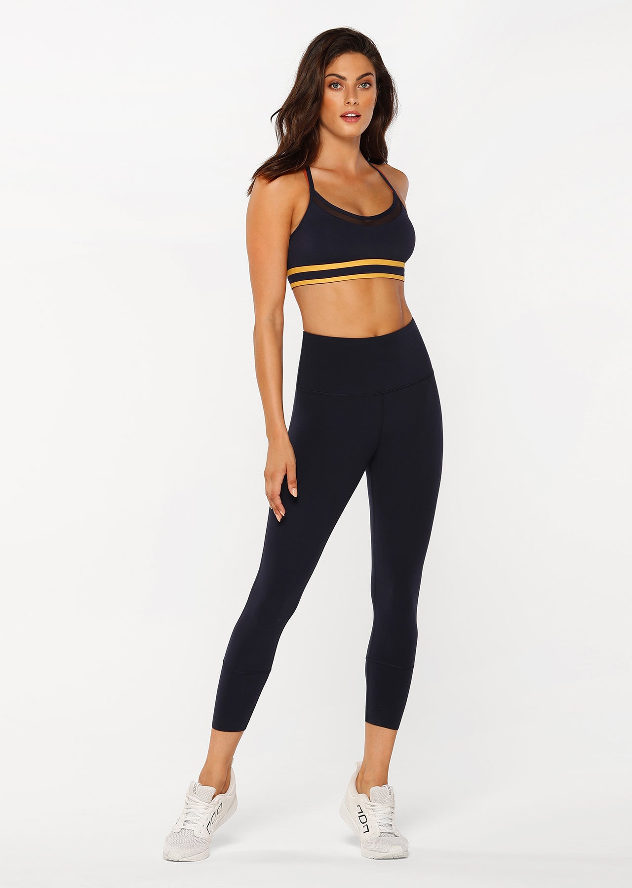 Lorna Jane Intertwine Sports Bra - French Navy