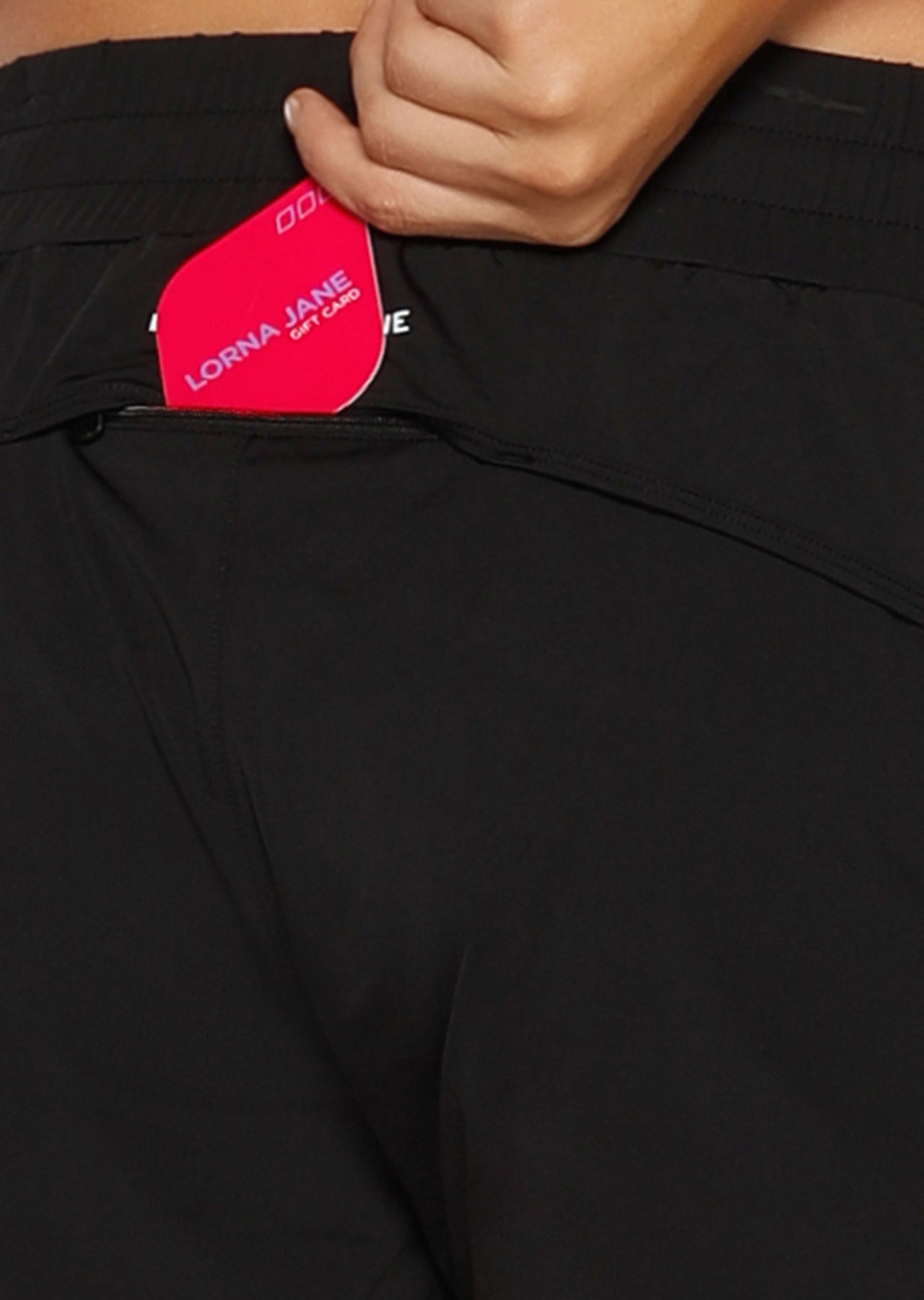 Lorna Jane Interval Run Shorts - Black