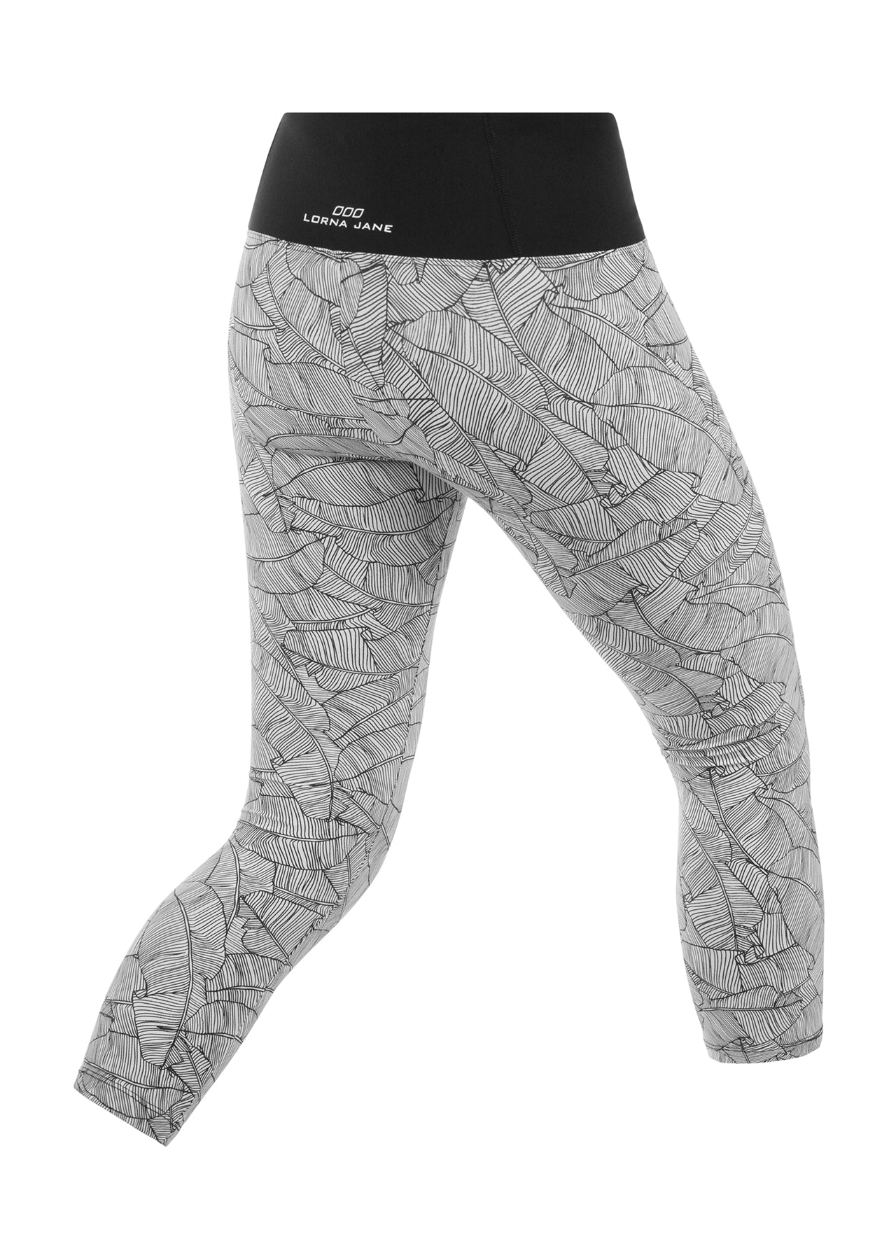 Lorna Jane Island Active Core 7/8 Tight - Black/White