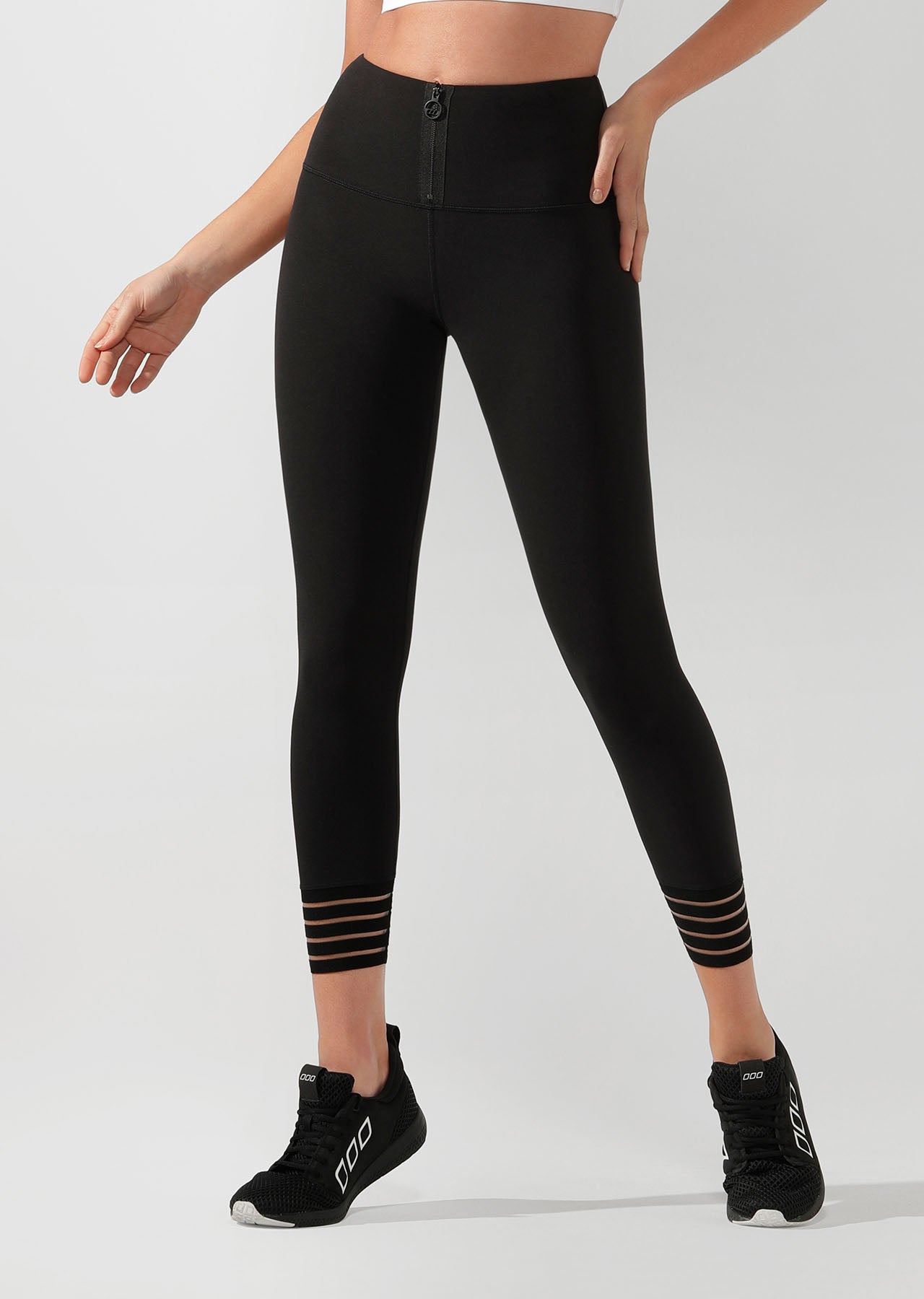 Lorna Jane Jagger Core Ankle Biter Tight - Black