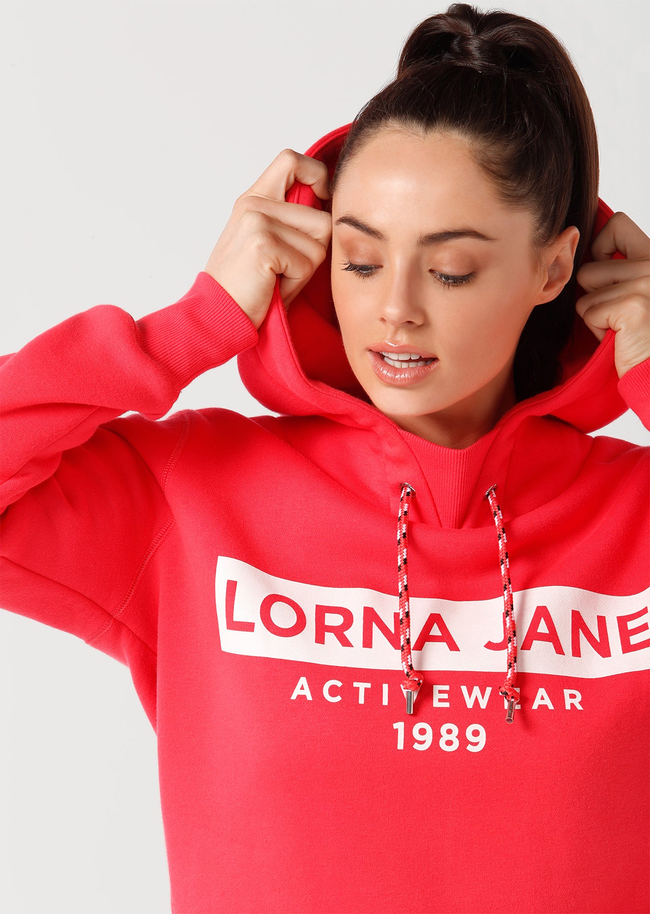 Lorna Jane Jane Active Hoodie - Candy Red