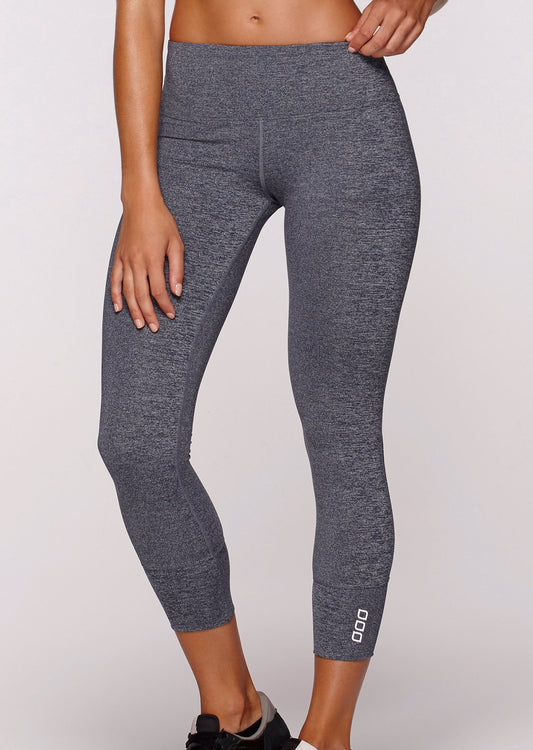 Lorna Jane Jess Core Ankle Biter Tight - Canyon Marl