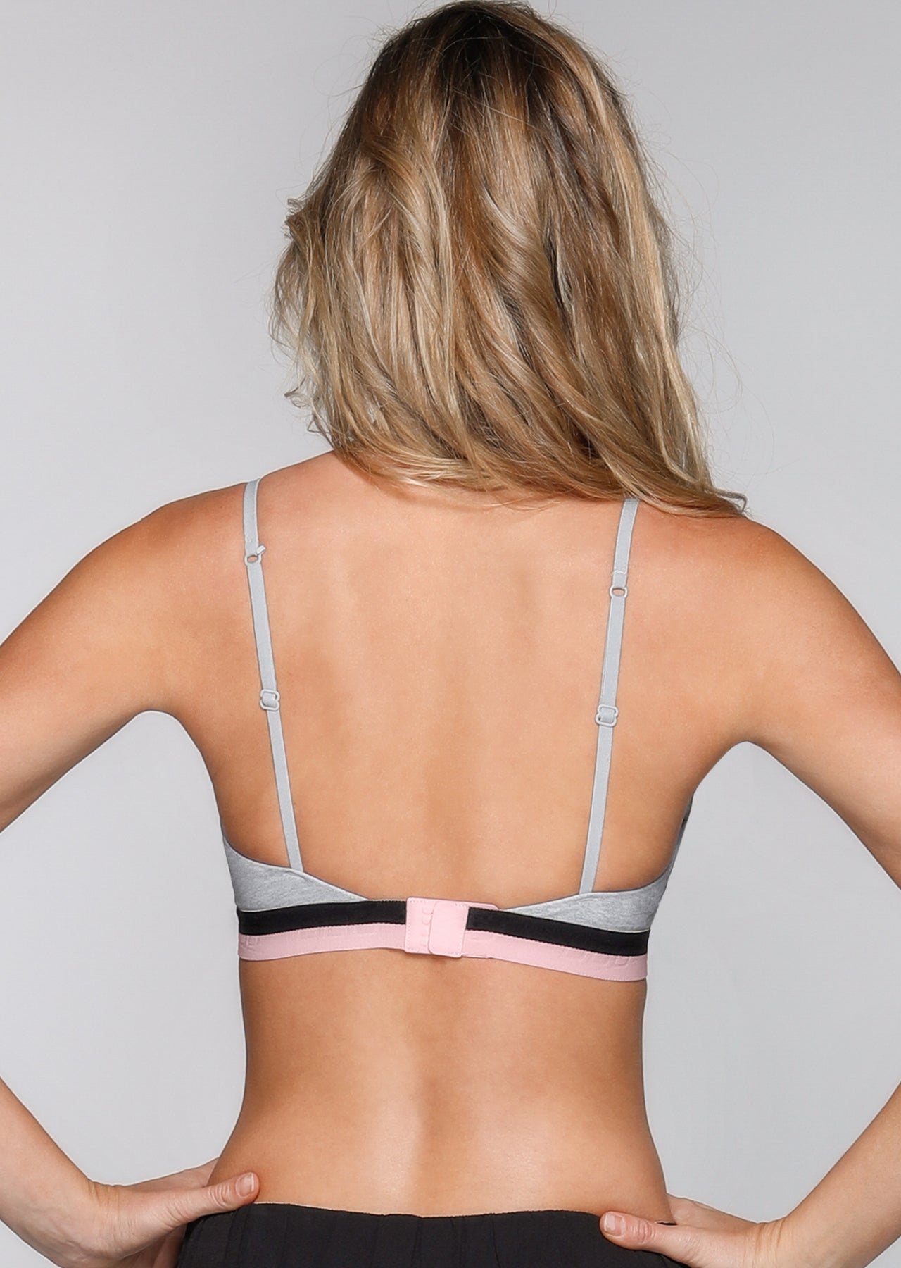 Lorna Jane Jetsetter Bralette - Grey Marl