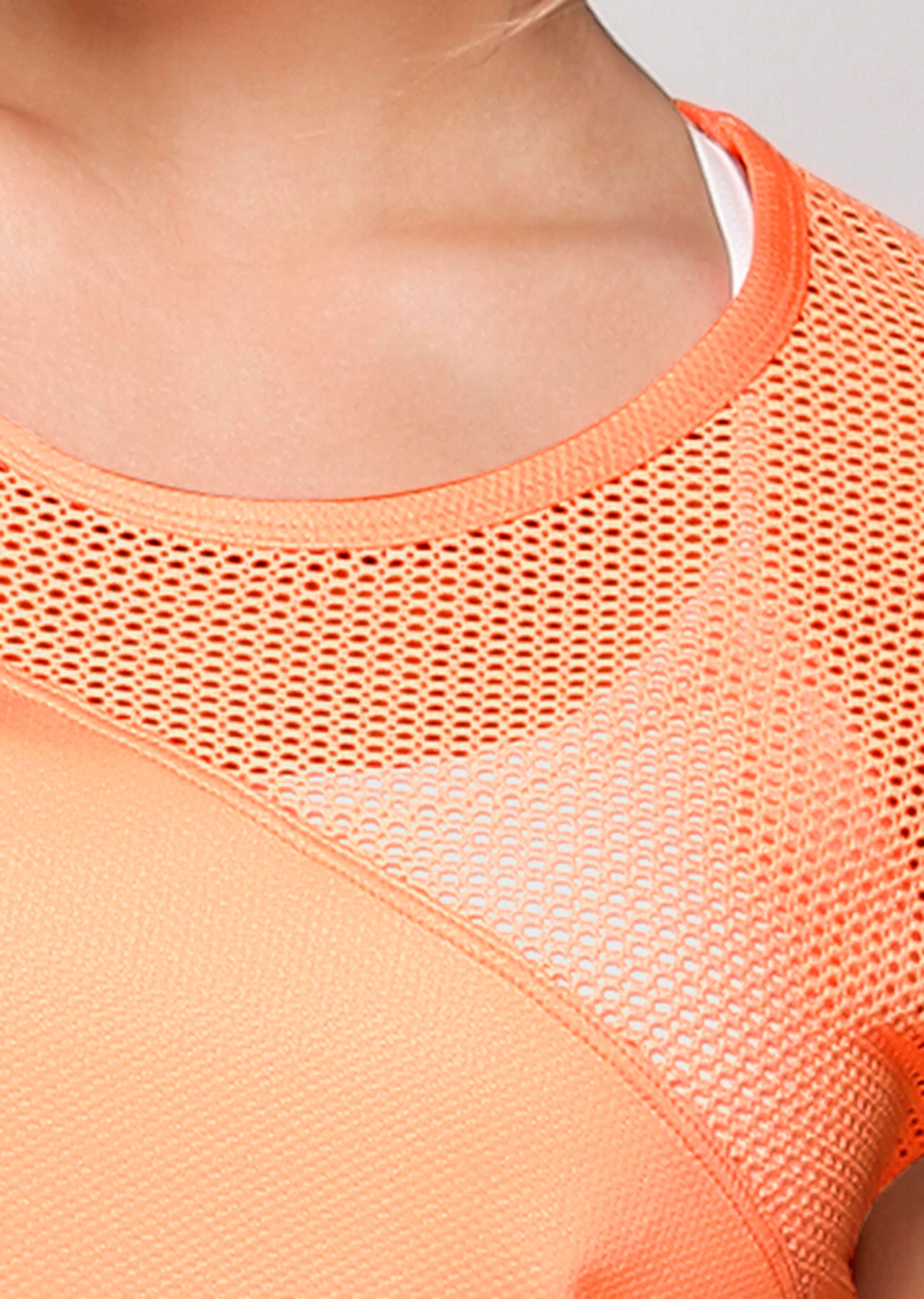 Lorna Jane Jordyn Excel Tee - Hot Apricot