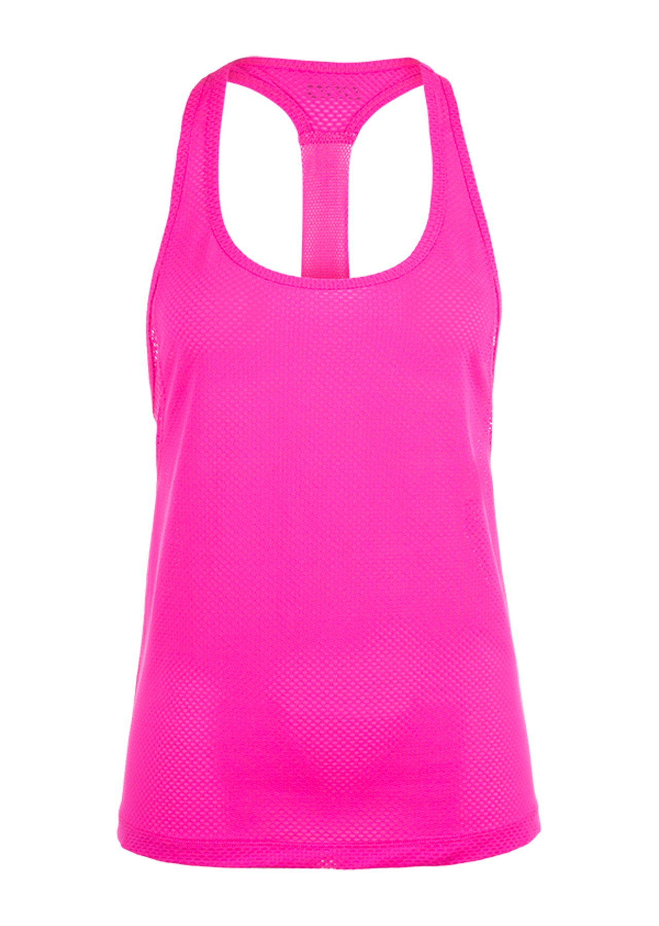 Lorna Jane Joyride Excel Mesh Tank - Neon Pink