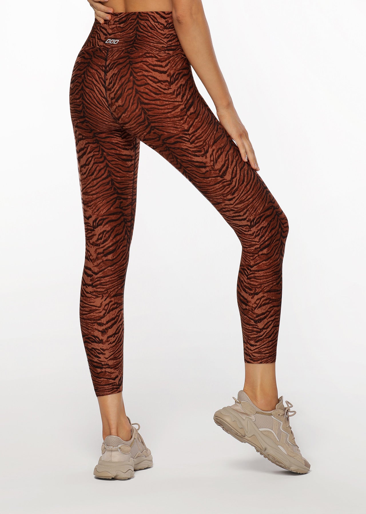 Lorna Jane Jungle Cat Core Ankle Biter Leggings - Jungle Cat Print