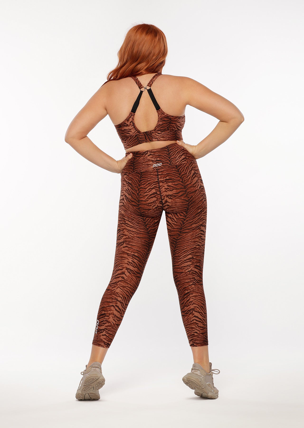 Lorna Jane Jungle Cat Core Ankle Biter Leggings - Jungle Cat Print